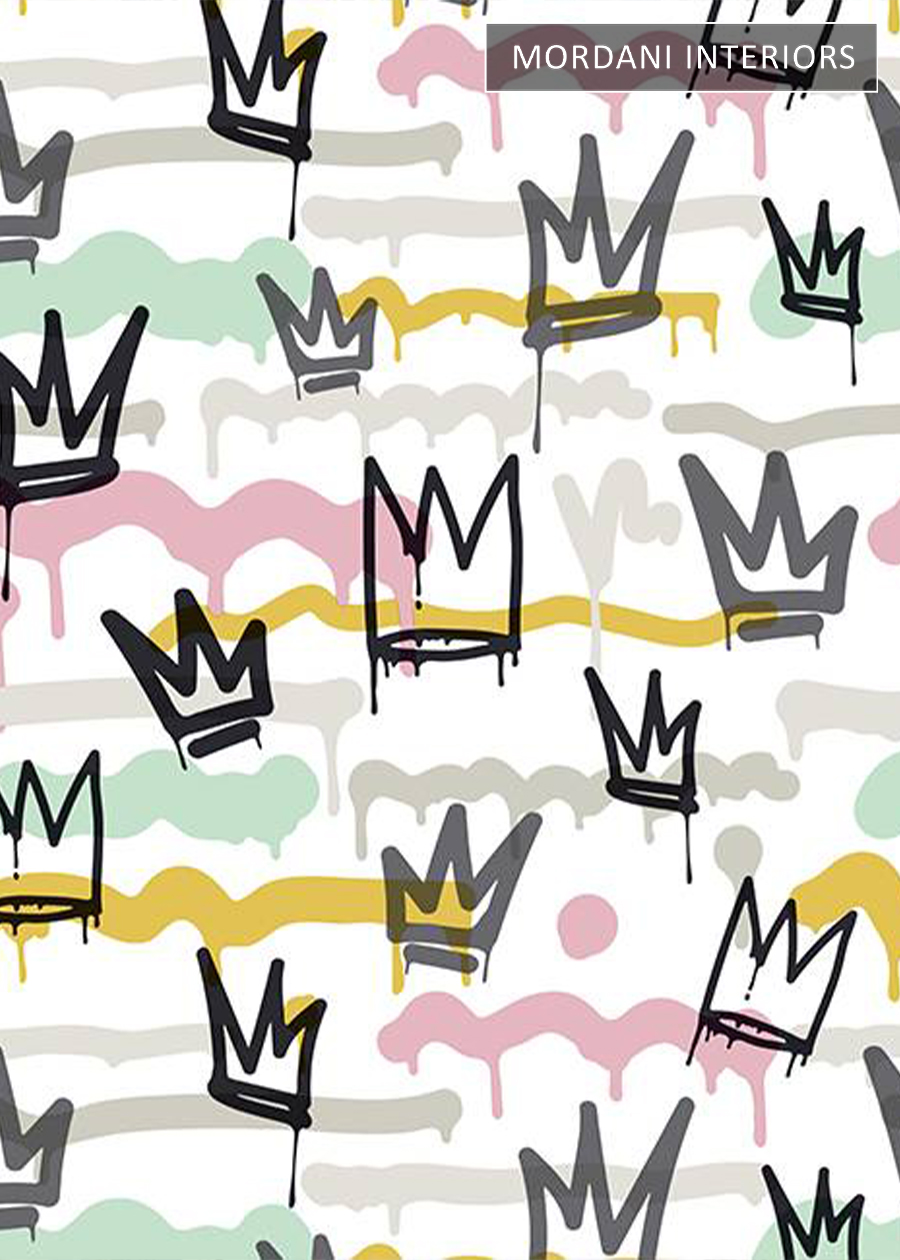 Kids Crown Italian Wallcovering